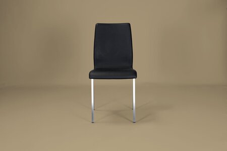 Stuhl ELLY mit Lederbezug aus Schweizer Produktion