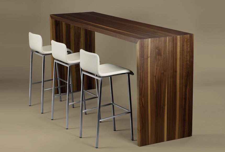 Barstuhl JANA mit Edelstahlgestell